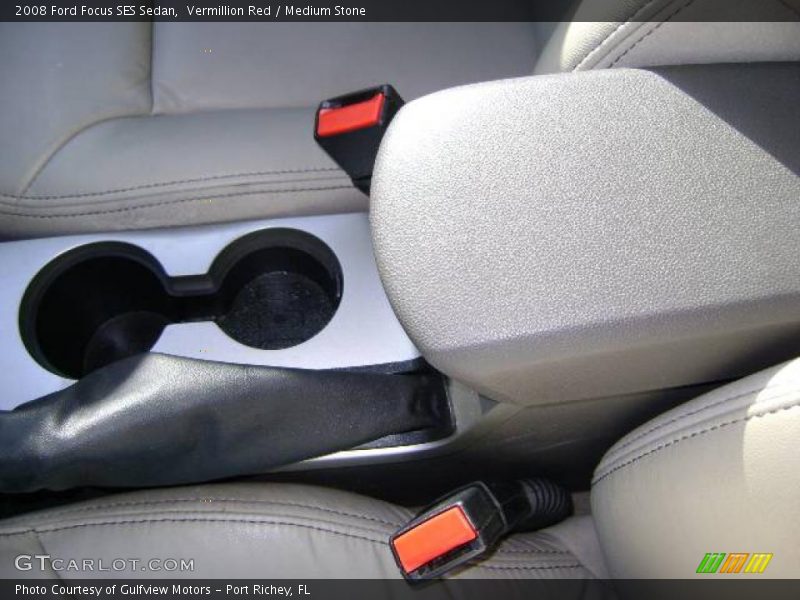 Vermillion Red / Medium Stone 2008 Ford Focus SES Sedan