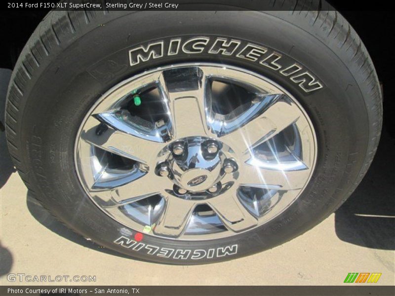 Sterling Grey / Steel Grey 2014 Ford F150 XLT SuperCrew