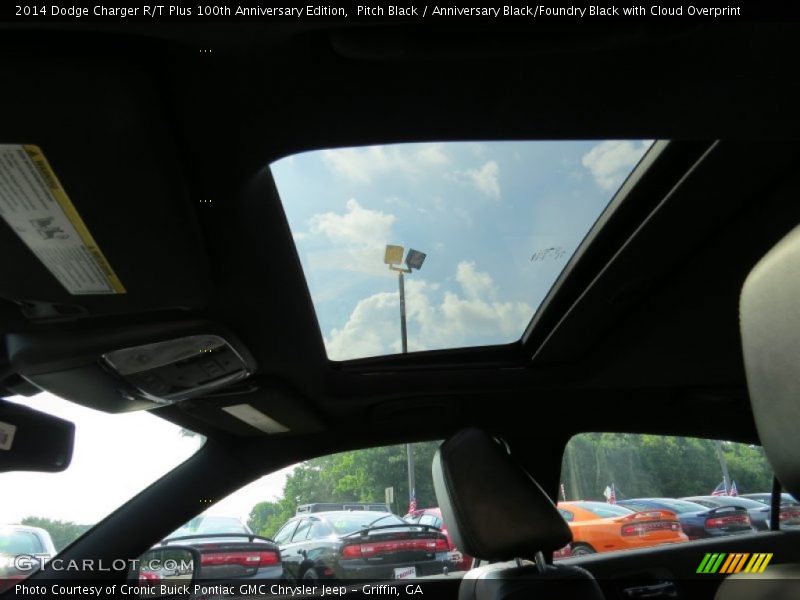 Pitch Black / Anniversary Black/Foundry Black with Cloud Overprint 2014 Dodge Charger R/T Plus 100th Anniversary Edition
