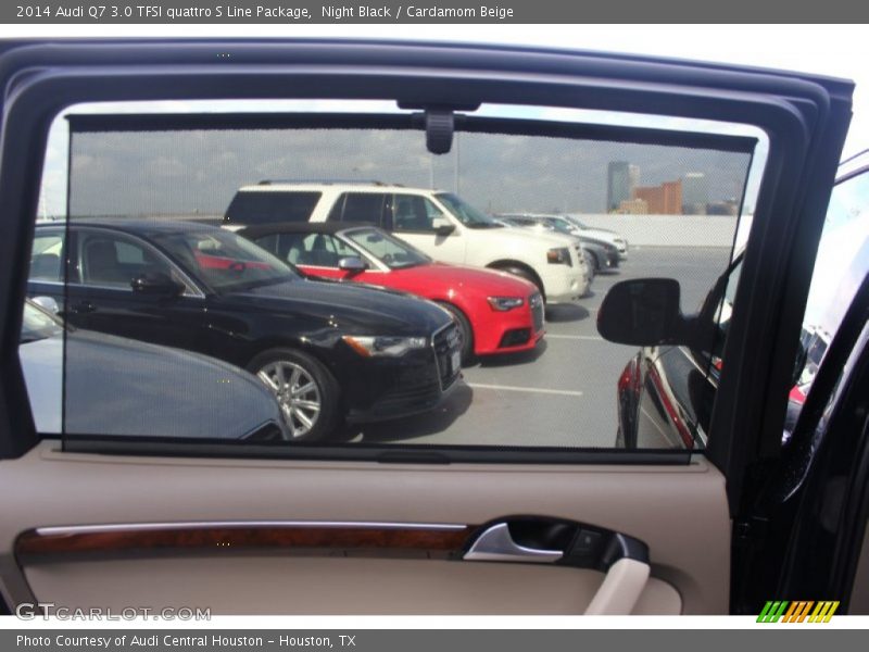 Night Black / Cardamom Beige 2014 Audi Q7 3.0 TFSI quattro S Line Package