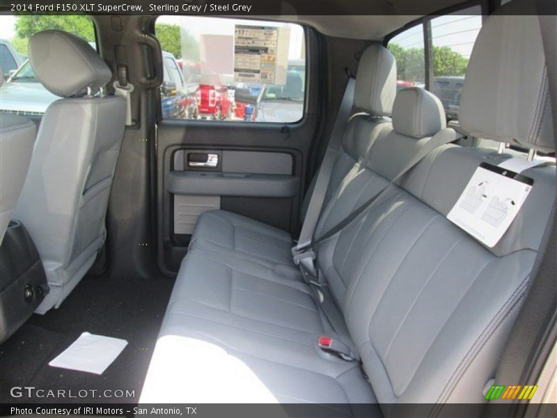 Sterling Grey / Steel Grey 2014 Ford F150 XLT SuperCrew