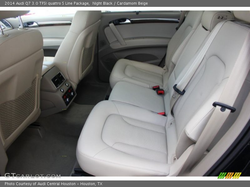 Night Black / Cardamom Beige 2014 Audi Q7 3.0 TFSI quattro S Line Package