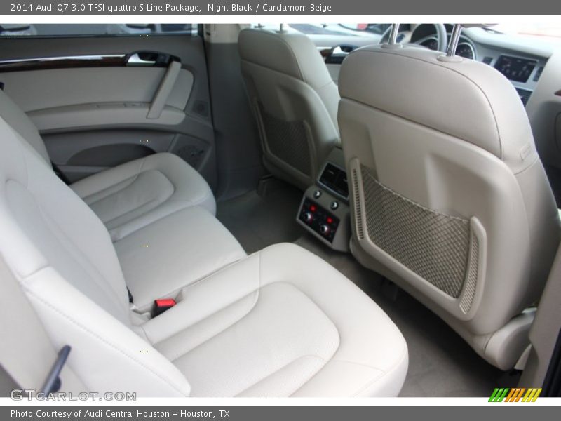 Night Black / Cardamom Beige 2014 Audi Q7 3.0 TFSI quattro S Line Package