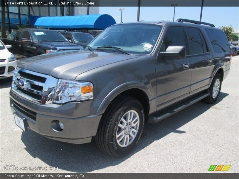 Sterling Gray / Stone 2014 Ford Expedition EL XLT