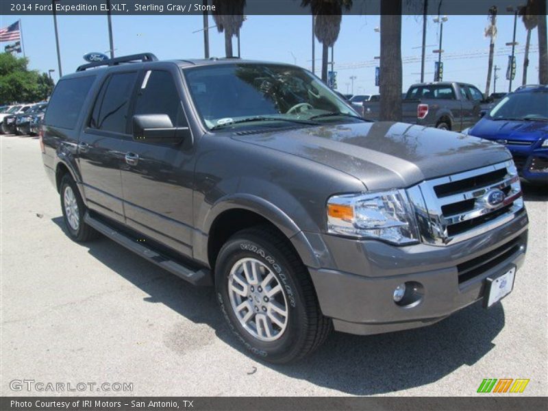 Sterling Gray / Stone 2014 Ford Expedition EL XLT