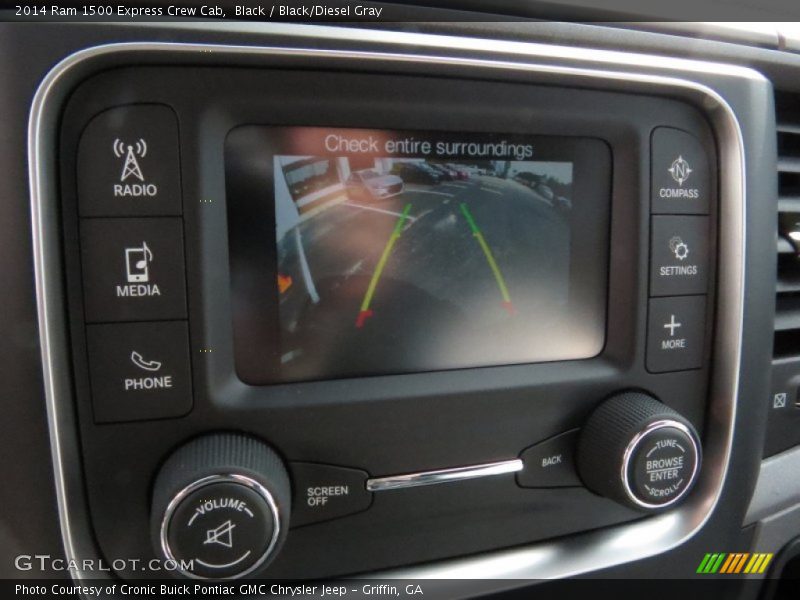 Black / Black/Diesel Gray 2014 Ram 1500 Express Crew Cab