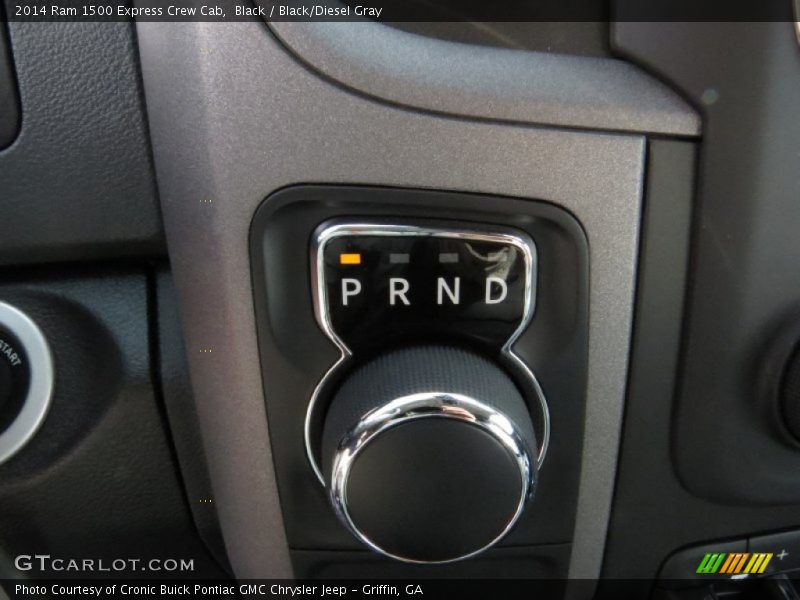 Black / Black/Diesel Gray 2014 Ram 1500 Express Crew Cab