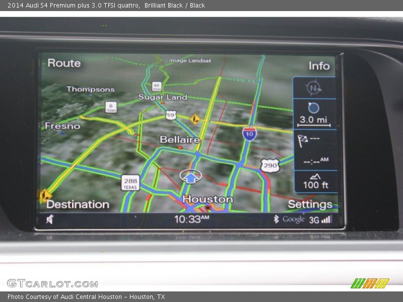 Navigation of 2014 S4 Premium plus 3.0 TFSI quattro