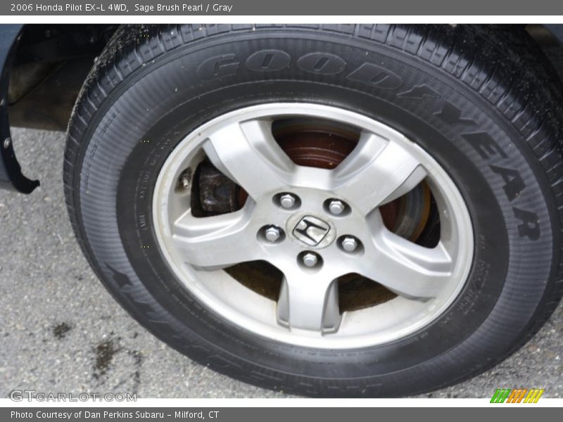 Sage Brush Pearl / Gray 2006 Honda Pilot EX-L 4WD