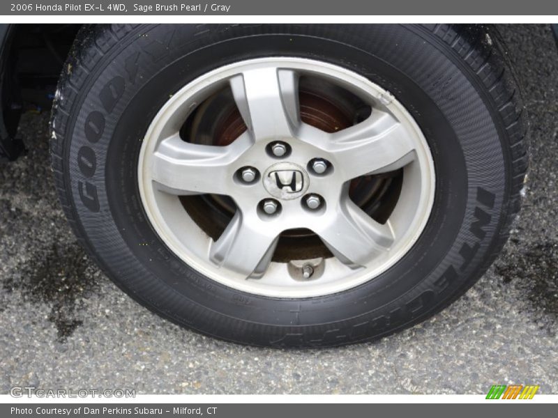 Sage Brush Pearl / Gray 2006 Honda Pilot EX-L 4WD