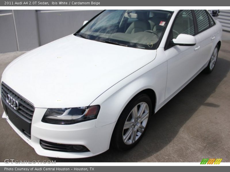 Ibis White / Cardamom Beige 2011 Audi A4 2.0T Sedan