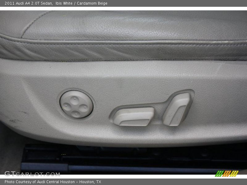 Ibis White / Cardamom Beige 2011 Audi A4 2.0T Sedan