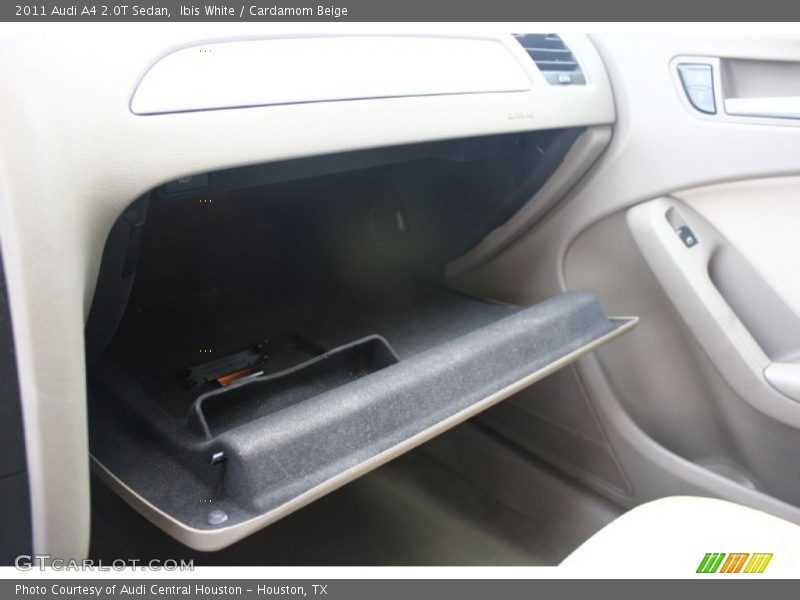 Ibis White / Cardamom Beige 2011 Audi A4 2.0T Sedan