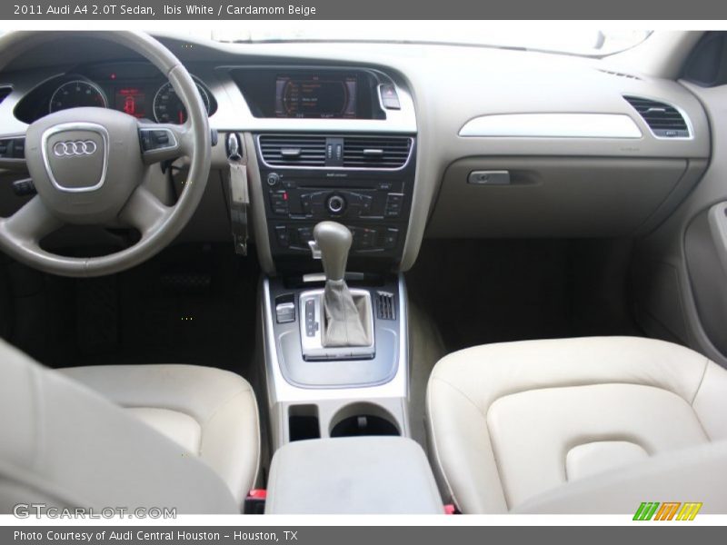 Ibis White / Cardamom Beige 2011 Audi A4 2.0T Sedan