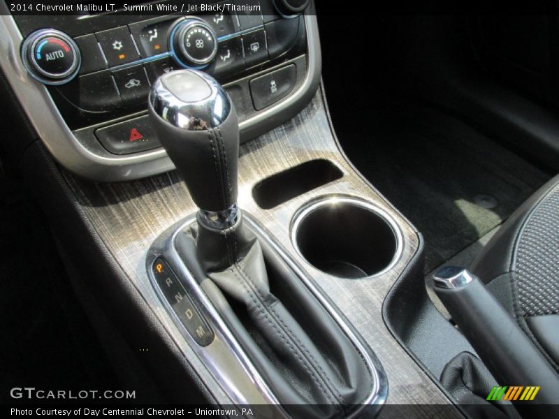 Summit White / Jet Black/Titanium 2014 Chevrolet Malibu LT