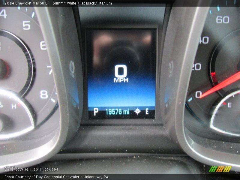 Summit White / Jet Black/Titanium 2014 Chevrolet Malibu LT
