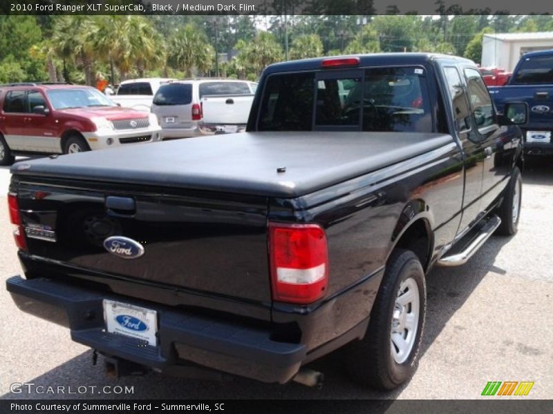 Black / Medium Dark Flint 2010 Ford Ranger XLT SuperCab