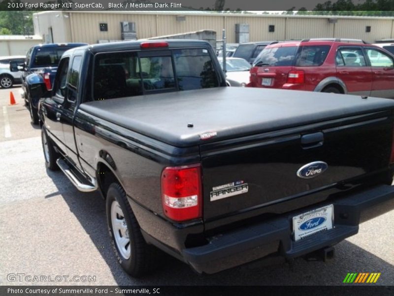 Black / Medium Dark Flint 2010 Ford Ranger XLT SuperCab