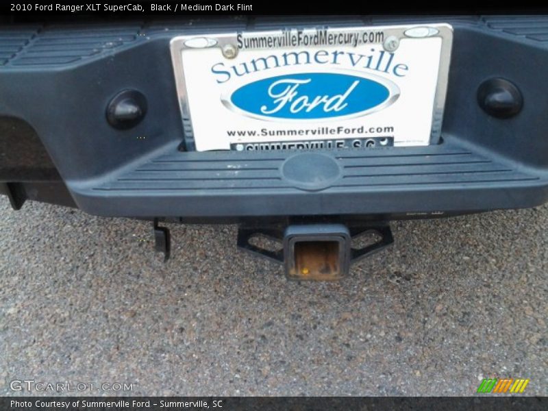 Black / Medium Dark Flint 2010 Ford Ranger XLT SuperCab