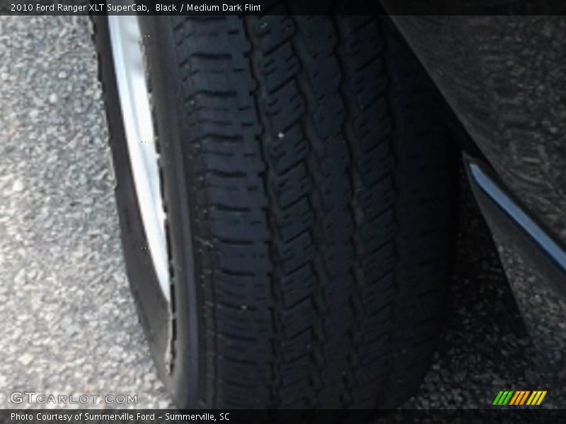 Black / Medium Dark Flint 2010 Ford Ranger XLT SuperCab