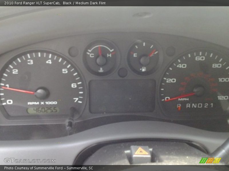 Black / Medium Dark Flint 2010 Ford Ranger XLT SuperCab