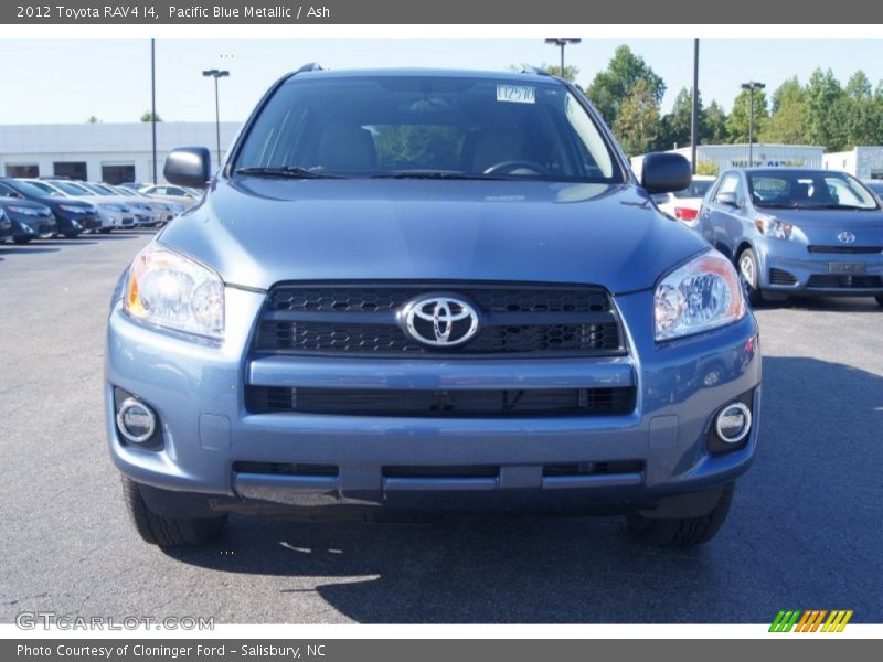 Pacific Blue Metallic / Ash 2012 Toyota RAV4 I4