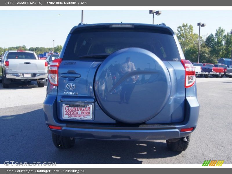 Pacific Blue Metallic / Ash 2012 Toyota RAV4 I4