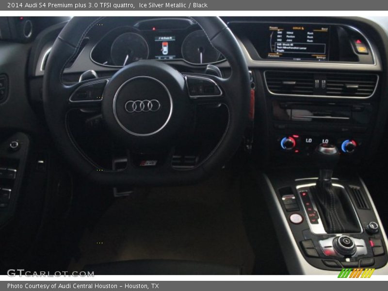 Ice Silver Metallic / Black 2014 Audi S4 Premium plus 3.0 TFSI quattro