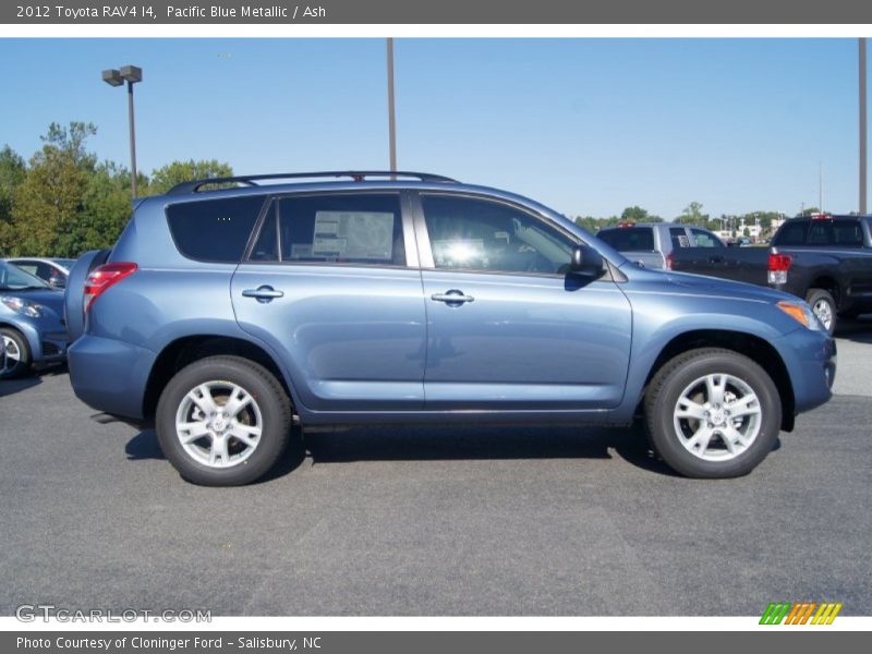 Pacific Blue Metallic / Ash 2012 Toyota RAV4 I4
