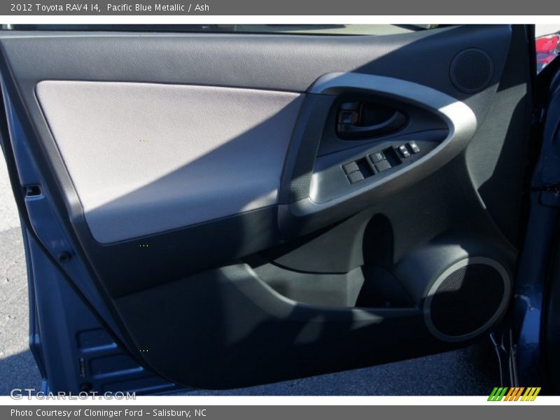 Pacific Blue Metallic / Ash 2012 Toyota RAV4 I4