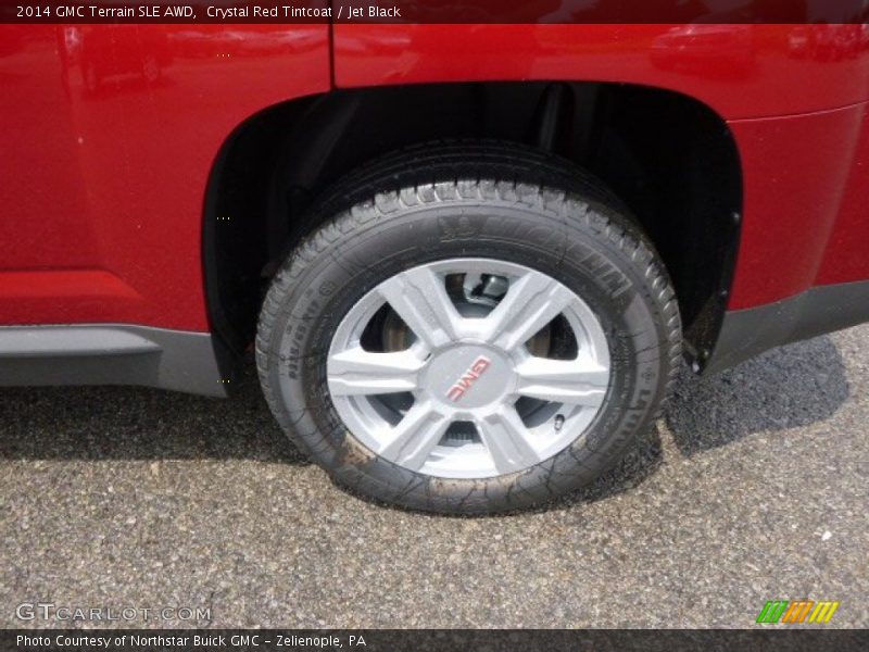 Crystal Red Tintcoat / Jet Black 2014 GMC Terrain SLE AWD