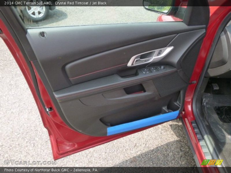 Crystal Red Tintcoat / Jet Black 2014 GMC Terrain SLE AWD