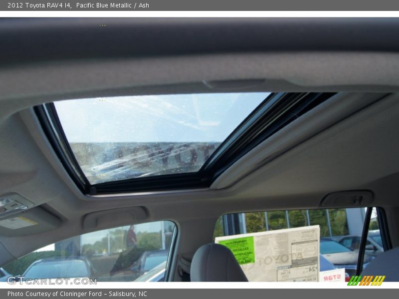 Pacific Blue Metallic / Ash 2012 Toyota RAV4 I4