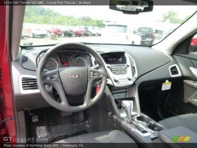 Crystal Red Tintcoat / Jet Black 2014 GMC Terrain SLE AWD
