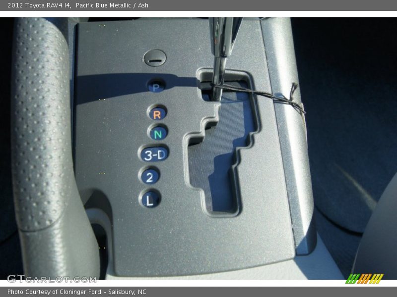 Pacific Blue Metallic / Ash 2012 Toyota RAV4 I4