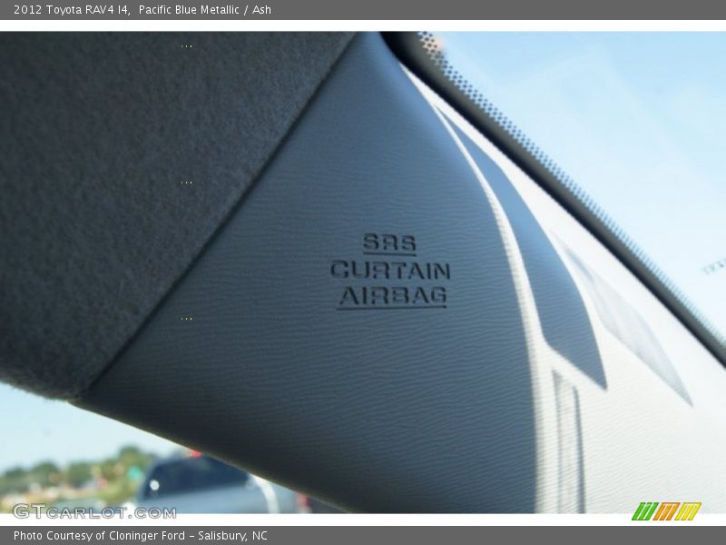 Pacific Blue Metallic / Ash 2012 Toyota RAV4 I4