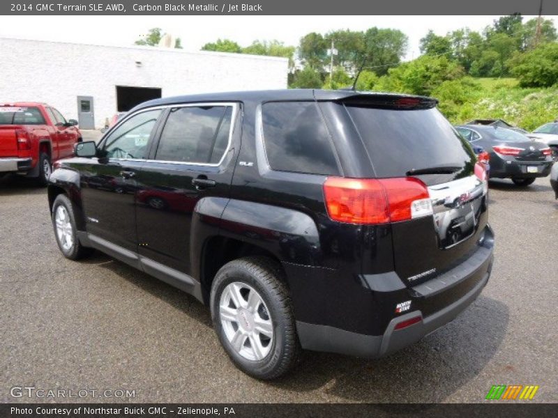 Carbon Black Metallic / Jet Black 2014 GMC Terrain SLE AWD