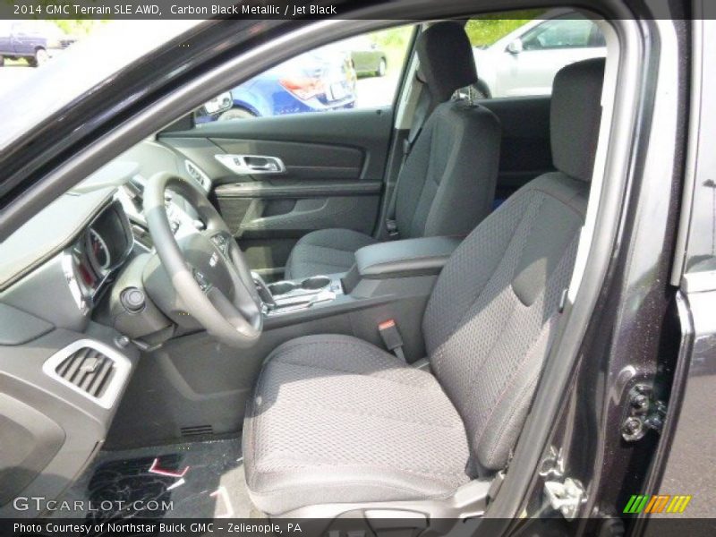 Carbon Black Metallic / Jet Black 2014 GMC Terrain SLE AWD