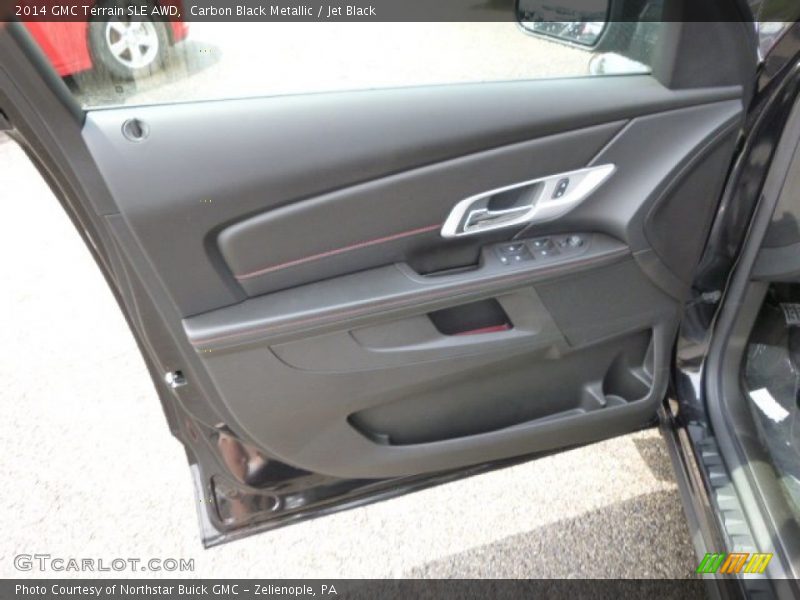 Carbon Black Metallic / Jet Black 2014 GMC Terrain SLE AWD