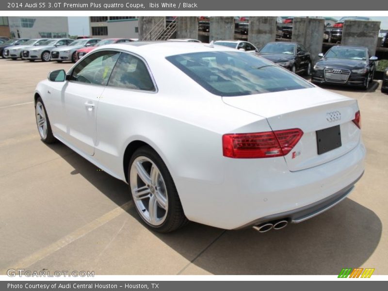 Ibis White / Black 2014 Audi S5 3.0T Premium Plus quattro Coupe