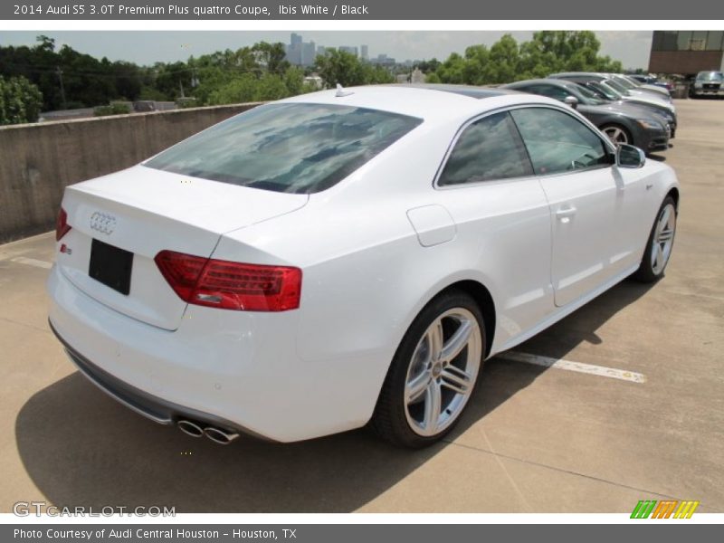 Ibis White / Black 2014 Audi S5 3.0T Premium Plus quattro Coupe