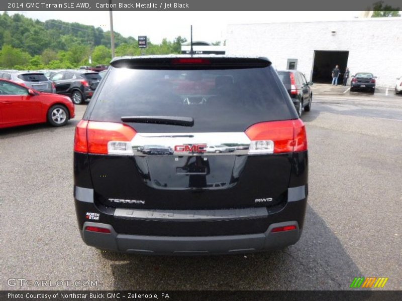 Carbon Black Metallic / Jet Black 2014 GMC Terrain SLE AWD
