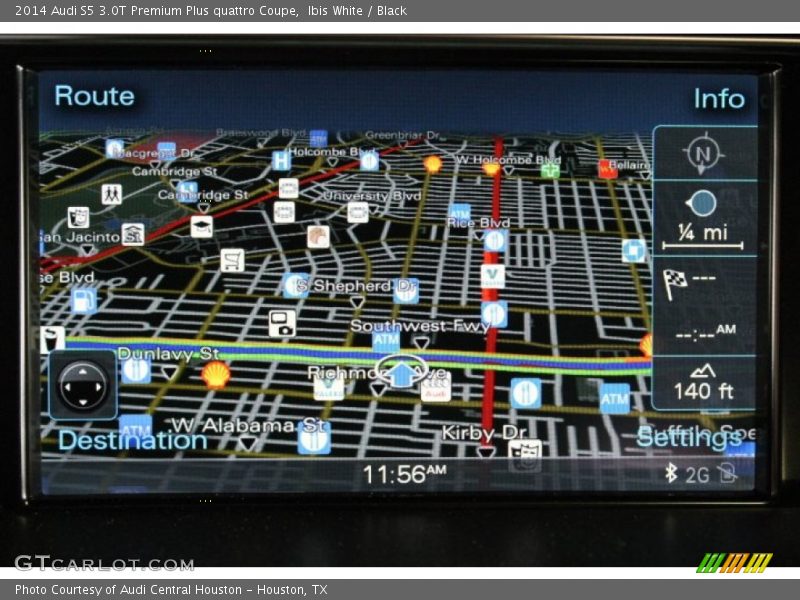 Navigation of 2014 S5 3.0T Premium Plus quattro Coupe