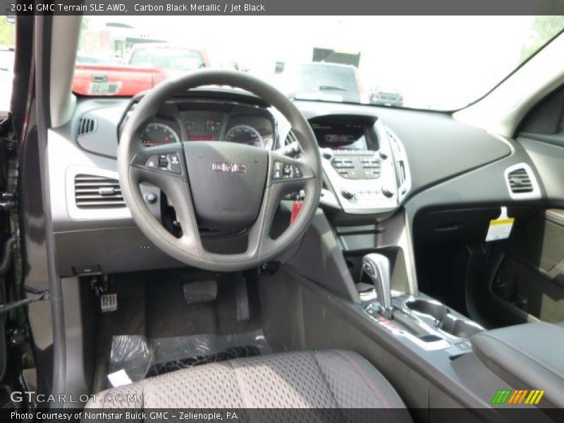 Carbon Black Metallic / Jet Black 2014 GMC Terrain SLE AWD
