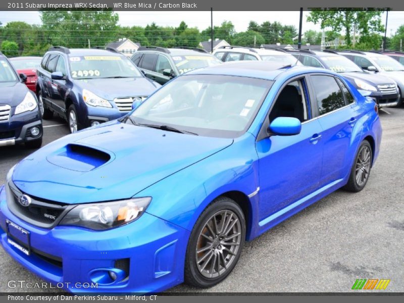 WR Blue Mica / Carbon Black 2011 Subaru Impreza WRX Sedan