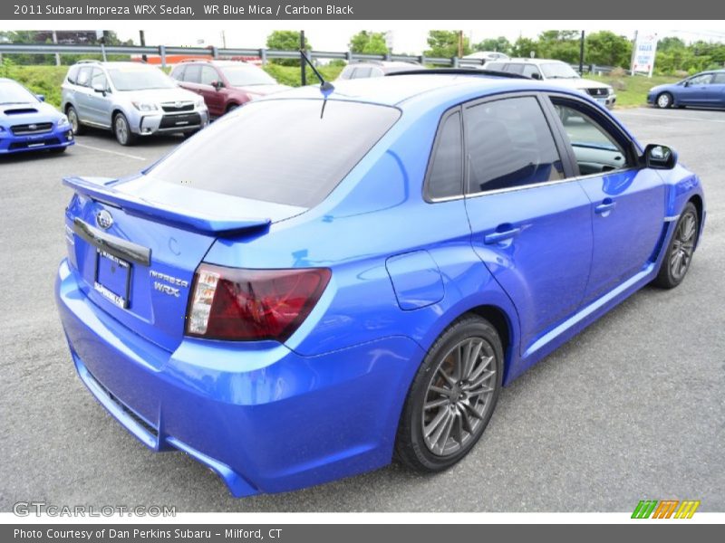 WR Blue Mica / Carbon Black 2011 Subaru Impreza WRX Sedan