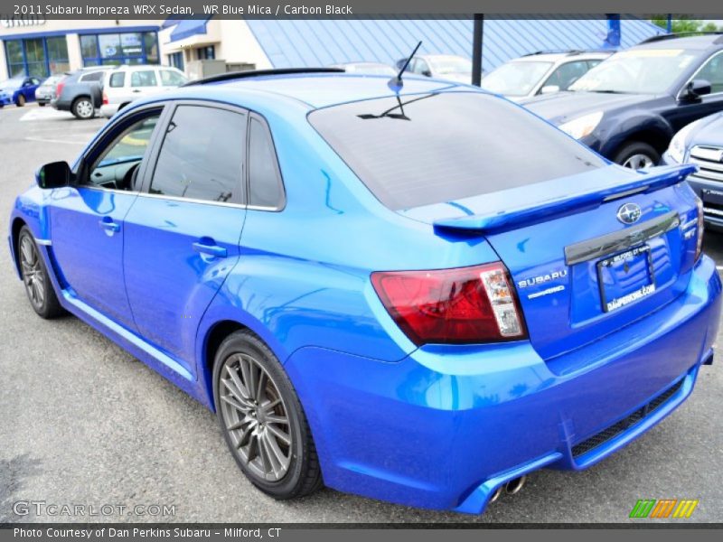 WR Blue Mica / Carbon Black 2011 Subaru Impreza WRX Sedan