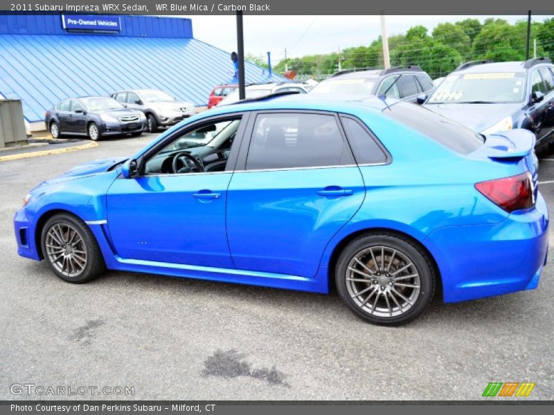 WR Blue Mica / Carbon Black 2011 Subaru Impreza WRX Sedan