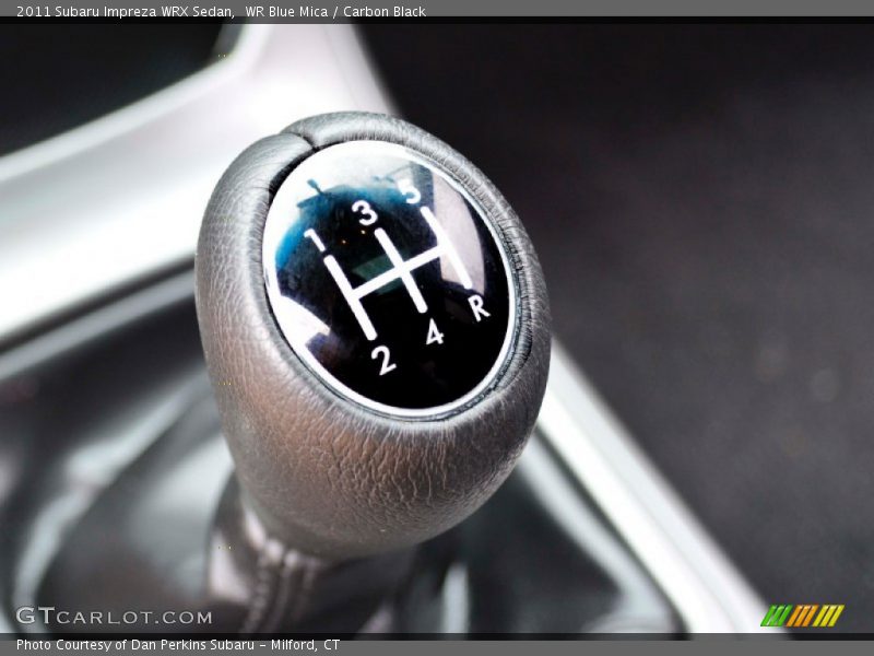 WR Blue Mica / Carbon Black 2011 Subaru Impreza WRX Sedan
