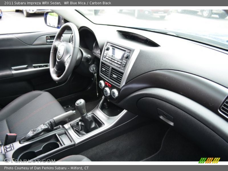 WR Blue Mica / Carbon Black 2011 Subaru Impreza WRX Sedan